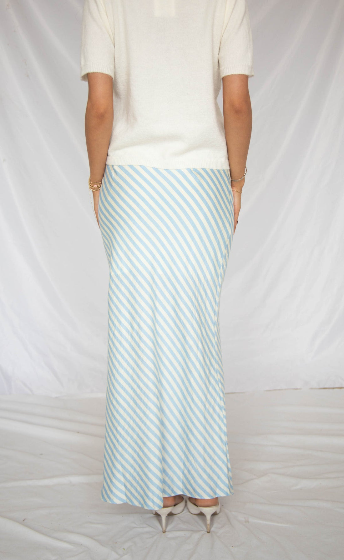 Striped Maxi Skirt