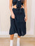 Smocked Midi Skirt